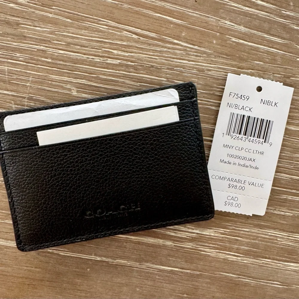 Coach compact card